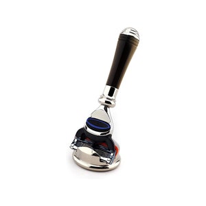 5 Edge Cartridge Shaving Razor with Horn Replica Mini Handle & Razor Holder High-Grade Resin and New Model Design Best Gift idea for Unisex