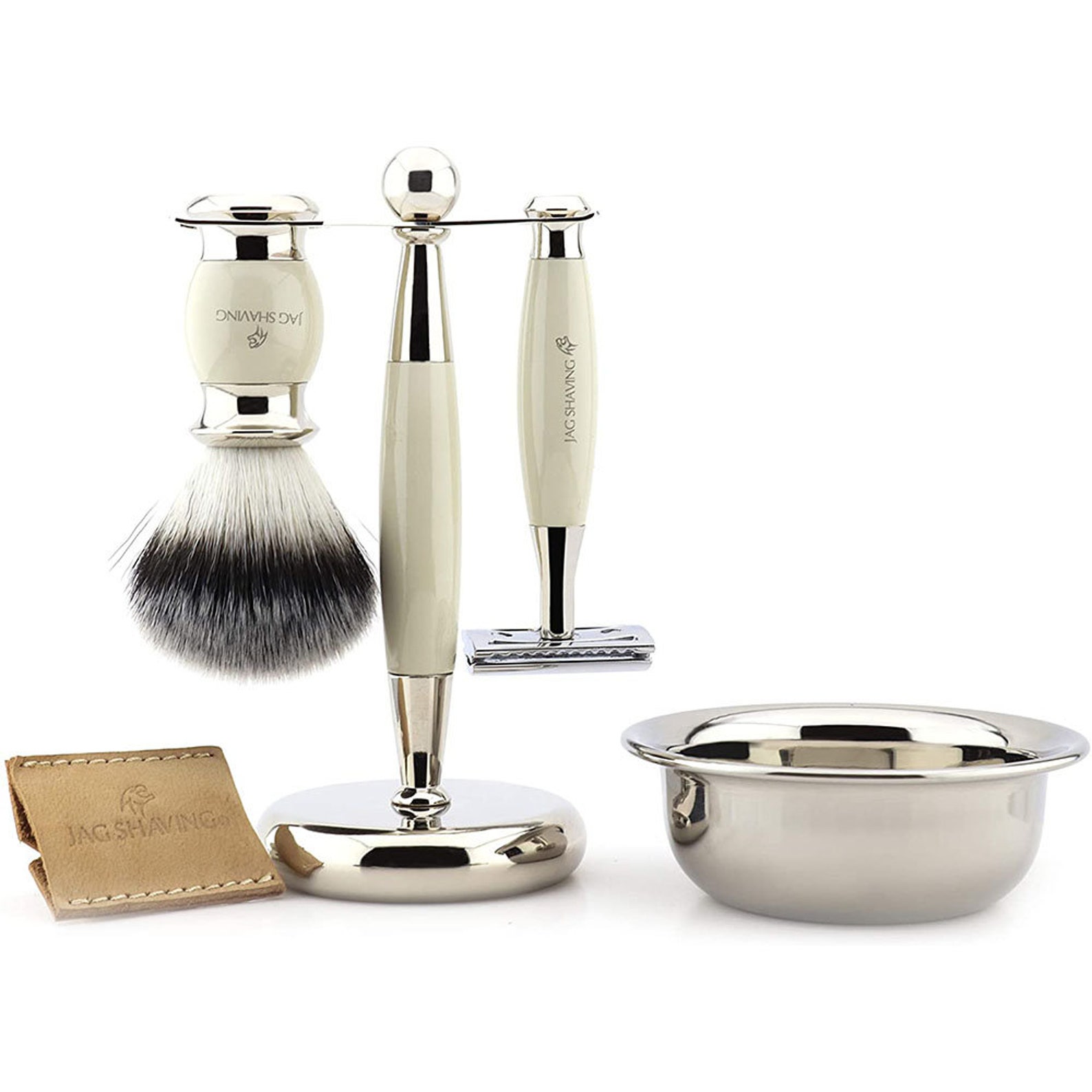 Ivory Mens Shaving Kit With Double Edge Safety Razor Etsy