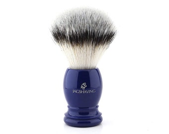 100% Pure Synthetic Hair Shaving Brush Low Maintenance Man Care and Grooming