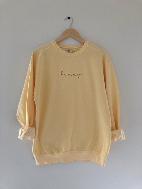 Yellow sales honey sweatshirt
