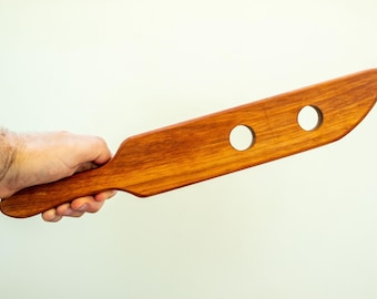 Handmade Tasmanian Blackwood Impact Play Paddle