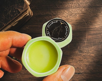Sandalwood Solid Perfume • Solid Cologne Balm • Creamy Wood Scent • Alcohol Free Travel