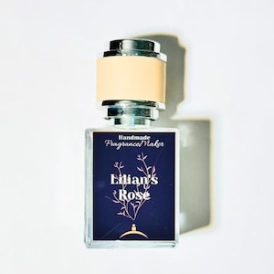 Floral Rose Perfume for Women: Citrus Floral Fragrance with Lemon, Jasmine & Fir – Fresh Elegant Scent Gift