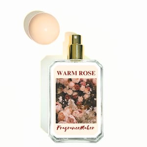 Fresh Rose Perfume: Bergamot, Lychee, Cedar - Clean Floral