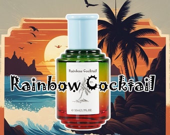 Rainbow Cocktail perfume for women | Halloween perfume gifts| Perfume oils, perfume samples set | Customized wedding perfume