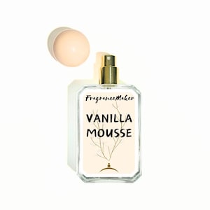 Perfume &quot;El sueño del pastelero&quot; / Aroma cremoso de mousse de vainilla: un regalo realista inspirado en la gastronomía, la panadería y los postres.