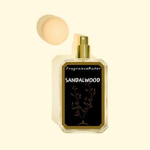 Warm Sandalwood Perfume | Woody Leather Cardamom Scent | Unique Unisex Fragrance Gift