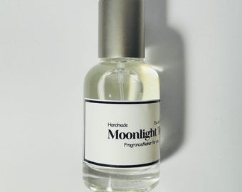 Moonlight Tea Artisan Perfume | Floral Fruity Scent, Natural Fragrance