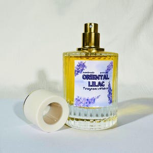 Natural Lilac Perfume - Niche Perfum for Her - Winter Long-Lasting Floral Fragrance - Sweet, Fresh  Lilac Eau de Toilette