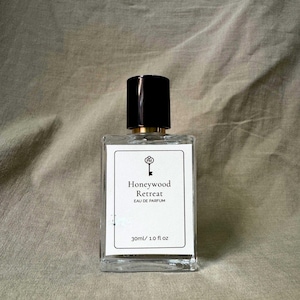 Honeywood Retreat Perfume | Lilac, Rain & Honey Scent, A Green Floral Gourmand | Cottagecore, Light Academia, Forest, Fairytale Gift