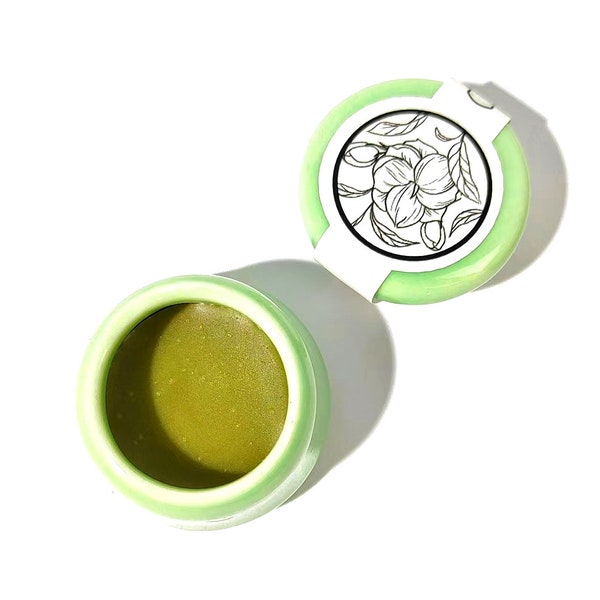 Jasmine Green Tea Solid Perfume Balm / Pure Natural Perfume / Organic Beeswax / Body Perfume / Halloween / Christmas gifts for men and women