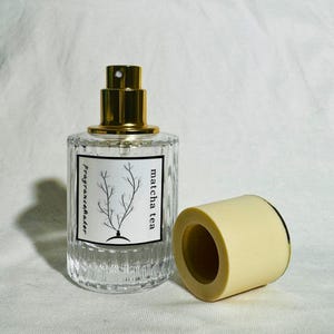 Matcha & Green Tea Organic Perfume Gift for Her  - Rich, Fresh, Slightly Bitter and Sweet Tea Fragrance - Restore Matcha Scent