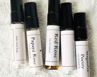 Tea Perfume Sample Set | Green, Oolong & Black Tea Scents