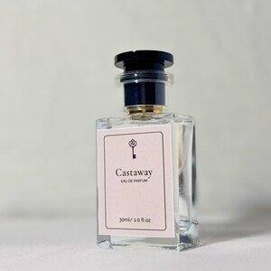 Het Castaway-parfum | Romige geur van kokosmelk en karamel, vanille en muskusgourmand | Op tropische, strand, piratecore geïnspireerde geur