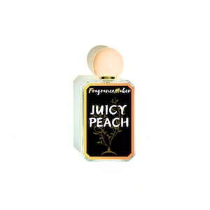 Juicy Peache Perfume for Women - Sweet ,Fresh, Natural, Clean   Fruity Scent Eau De Parfum -Free samples Set - Winter Perfume