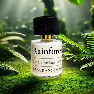 Rainforest Fern Perfume Spray • Wet Moss & Green Leaf • Aquatic Petrichor • Goblincore Gift