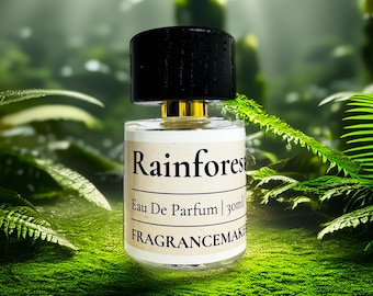 Perfume en aerosol Rainforest Fern • Musgo húmedo y hojas verdes • Petricor acuático • Regalo Goblincore