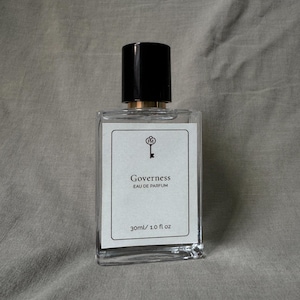 The Governess Perfume | Black Tea Rose Scent, A Pear & Woody Floral | Dark Academia, Gothic, Victorian Inspired Fragrance