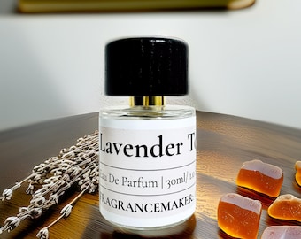 Vanilla Tonka Perfume Spray • Lavender Toffee • Sweet Gourmand • Creamy Coffee Note