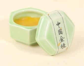 Oriental Osmanthus Solid Perfume / Osmanthus Solid Balm/ Fresh and Elegant / Natural Perfume Oil / Body Perfume / Hair Fragrance