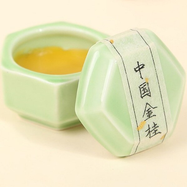 Oriental Osmanthus Solid Perfume / Osmanthus Solid Balm/ Fresh and Elegant / Natural Perfume Oil / Body Perfume / Hair Fragrance