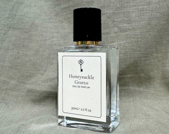 Perfume de madreselva realista • Vides verdes trituradas • Aroma a lluvia • Regalo estilo cottagecore