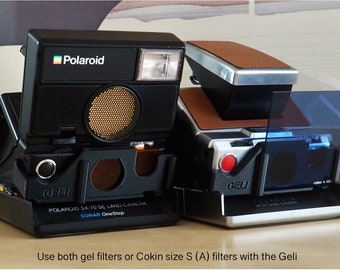 SX-70 カラーフィルターとNDフィルター用ゲルフィルターアダプター | The Geli