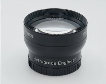 Telephoto Lens 37mm - Retrograde Engineer Telephoto Effect Lens Digital/Film Cameras