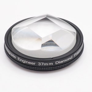 Diamond Prism Filter 37mm - Diamond Effect for Digital/Film Cameras