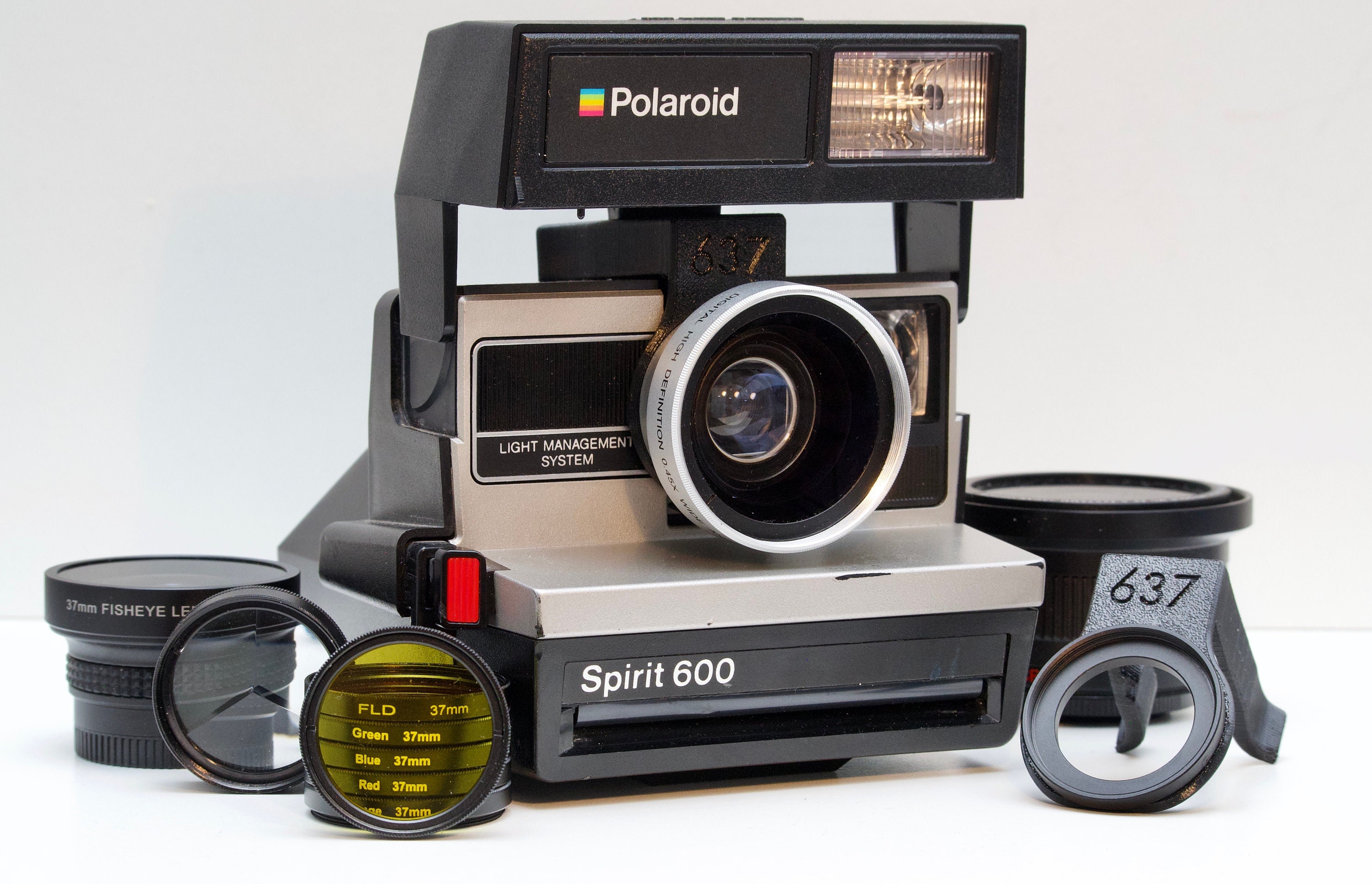 Film Polaroid 600 Original, 32 feuilles, couleur noir-blanc, pour appareil  Photo Instax Onestep2 SLR680 636 650 660 + papier Photo