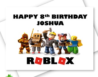 Roblox Card Etsy - where to buy roblox cards in ireland