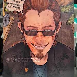 Postal Dude Postal 2 digitaler Kunstdruck A5