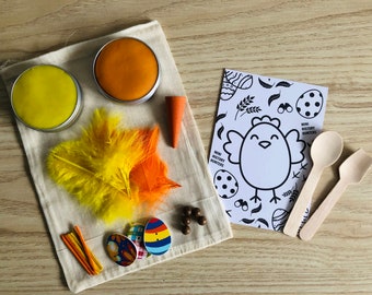 Playdough Easter Gift - Chick