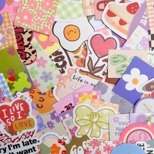 Stickers autocollants pour bouteille d'eau pour ordinateur portable (style mignon et coréen)