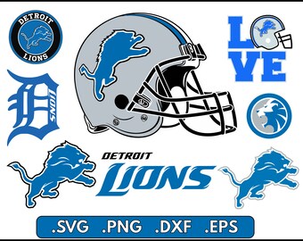 Free Free 114 Detroit Lions Helmet Svg SVG PNG EPS DXF File