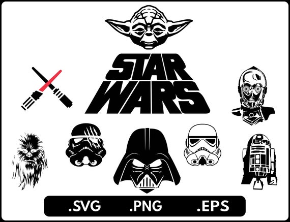 Download Free Star Wars Svg Png Clipart Star Wars Svg Files For Cricut Etsy SVG Cut Files