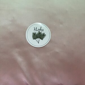 Aloha sticker