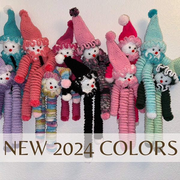 Handmade Crochet Clowns - Neu Fügen Sie eine Herz-Option zu Unseren So Soft und Squishy Clowns