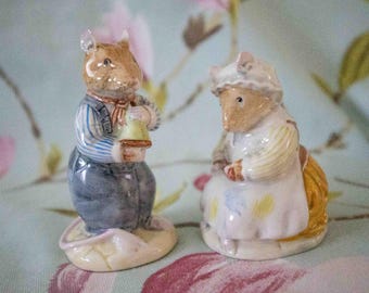 Royal Doulton Brambly Hedge Lily and Flax Weaver