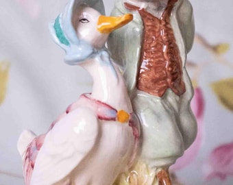 rare Royal Doulton (Beswick)  Jemima Puddle Duck and Foxy Whiskered Gentleman