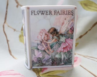 Royal Worcester fine porcelain flower fairies money box: saving magically
