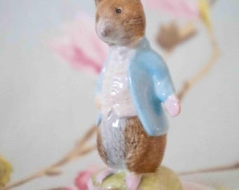 Delightful 1954 Beatrix Potter Johnny Town Mouse: Beswick Royal Doulton