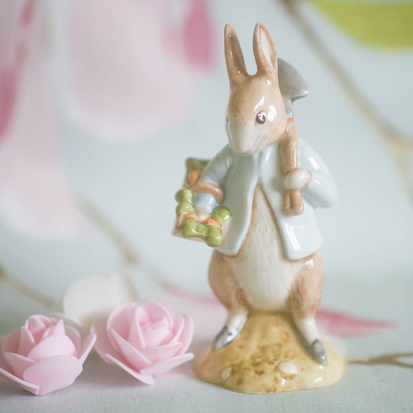 Jardinage en boîte Royal Doulton Beswick Peter Rabbit (Beatrix Potter): rare