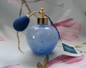 Stunning Scottish art glass atomiser by Caithness glass: fine condition