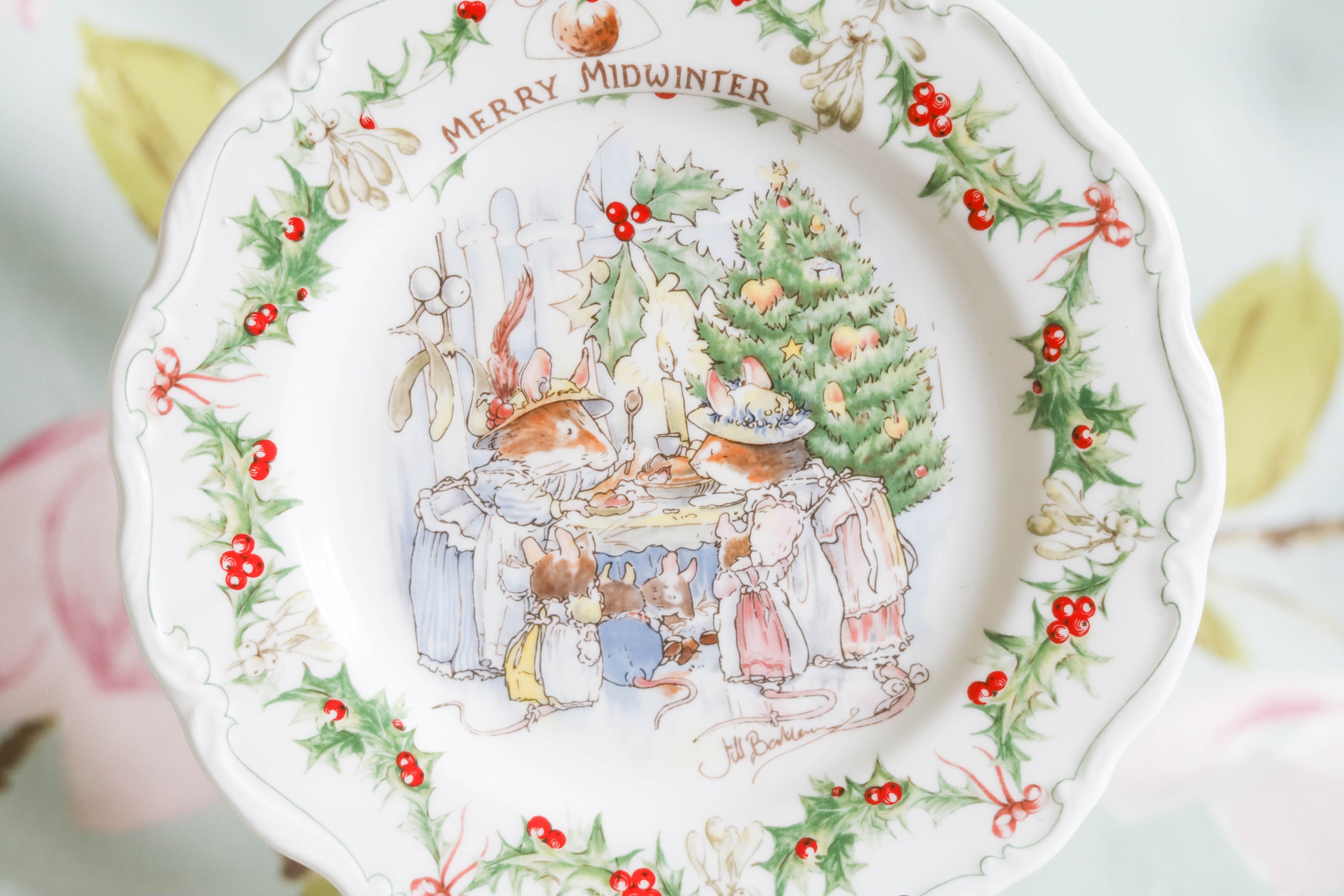 Royal Doulton Brambly Hedge Merry Midwinter: 8 Zoll Teller - .de