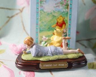 unique artist signed limited edition Royal Doulton Winnie the Pooh tableau Summer's Day Picnic: boxed with certificate