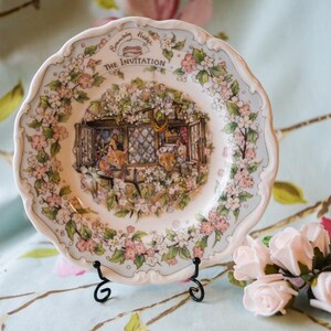 Royal Doulton Brambly Hedge the Invitation: plato de 8 pulgadas
