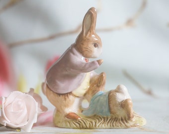 Benjamin Bunny and Peter Rabbit (Beatrix Potter) - Royal Albert 1985
