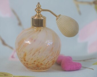 Stunning Scottish art glass atomiser by Caithness glass: fine condition