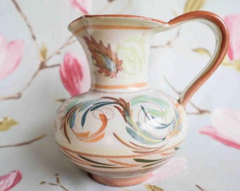 Hand painted and hand signed Glyn Colledge jug